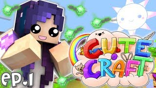 CuteCraft NEW Minecraft SMP | Ep. 1 | Everything's Adorable!!