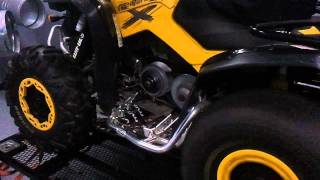 Full Muzzy CVTech Renegade 800 xxc dyno run gp