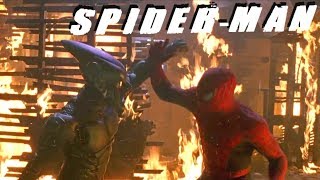Человек-паук сражается с Гоблином.Человек-паук 2002г\Spider-man vs Goblin.