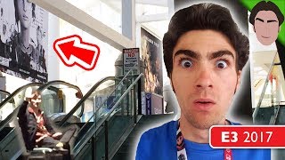 SNEAKING INTO E3!! - Badge Pickup Vlog