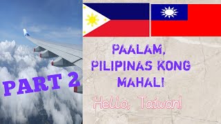 Hello, Taiwan! | Flight to Taiwan + interview| Pinay Vlogger