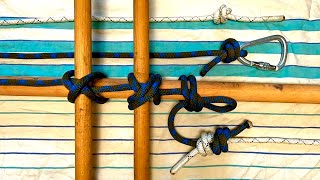 Питонов узел. Модификации, применение и способы вязания
