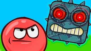 RED BALL 4. КРАСНЫЙ ШАРИК против ЗЛОГО черного КВАДРАТА