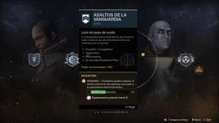 Destiny 2 Asalto Quemadura Elemental Activa y proximas Subclases