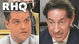 Jamie Raskin Loses His Cool With Matt Gaetz