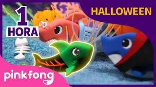 ???? Tiburones de Halloween ???? | 1 Hora | Canciones de Halloween | Pinkfong Canciones Infantiles