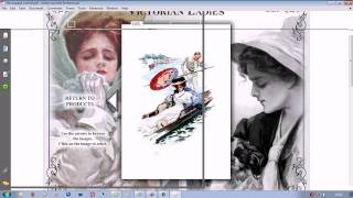 Craft Tutorial - Victorian Ladies