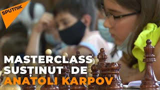Tânăra șahistă moldoveană Mihaela Cotun a remizat cu Anatoli Karpov