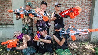 LTT Nerf War : SEAL X Warriors Nerf Guns Hunting Fight Attack Criminal Group Rescue Boyfriend