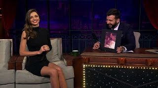Вечерний Ургант - Миранда Керр/Miranda Kerr, Пицца. 492 выпуск от 15.06.2015