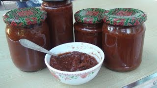 КЕТЧУП ИЗ КАБАЧКОВ НА ЗИМУ БЕЗ УКСУСА