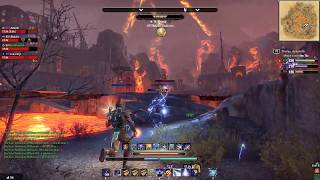TESO Build sorcier magie pvp MAJ Wrathstone