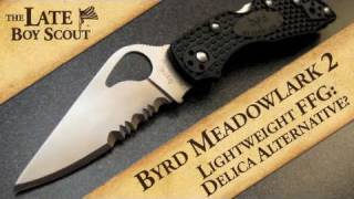 Byrd Meadowlark 2 Lightweight FFG: Delica Alternative?