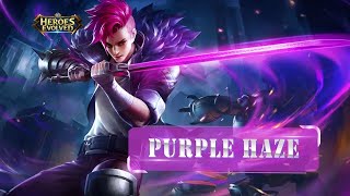 Mikio "Purple Haze" Gameplay | Heroes Evolved Mobile