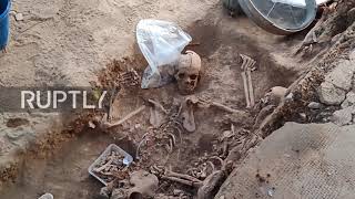 Remains of more than 150 people shot by Franco's troops during Spanish Civil War found in Belchite