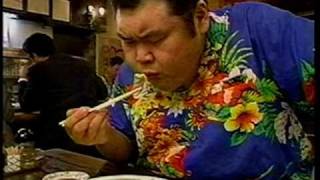 藤原組長と寿司早食い対決!!