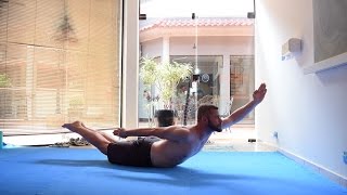 SwáSthya Yôga Cultural - treino de fortalecimento abdominal e lombar 6