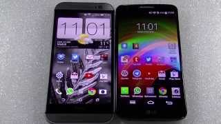 HTC One M8 vs LG G2 comparativa ESPAÑOL