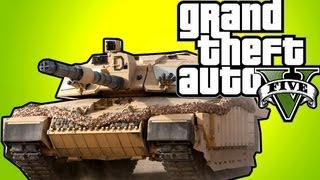 GTA 5 Cheats: Easy Tank and Jet Glitch, GTA Online Crew, (GTA 5 Glitch PS3 XBOX) GTAV Tips
