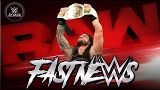 VÁRIOS SUPERSTARS DESAFIAM ROMAN REIGNS PRA HOJE - FASTNEWS