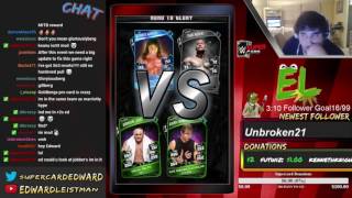 wwe supercard elite pack opening+goldberg rtg finale