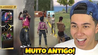 ENTREI NO FREE FIRE DE 2018 E FIQUEI SURPRESO (era muito diferente)