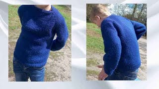Реглан сверху для мальчика МК 3 часть