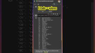 + Crear un diccionario a partir de dos columnas de un dataframe| IPython | Pandas | ⏰ Shorts