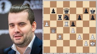 Ян Непомнящий – Рамешбабу ПРАГНАНАНДХА | Дюссельдорф 2023 (8 тур) | Шахматы