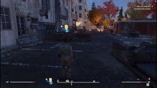 Fallout 76 a lil pvp fight