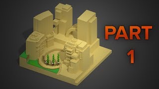 [MagicaVoxel] City, part 1