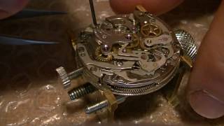 Landeron 248 Chronograph service - part 1