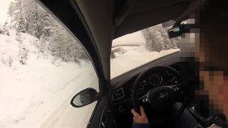 Golf 7 4motion - SNOW DRIFTING UP TO HOCHSÖLDEN (GoPro-HD)