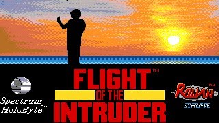 [PC DOS] Flight of the Intruder - F-4 Phantom Gameplay