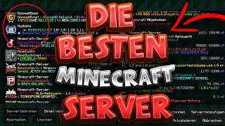 DIE BESTEN MINECRAFT SERVER! TOP 5!