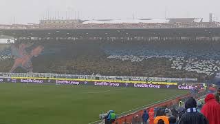 Coreografia Curva Ovest in Spal - Bologna.  STUPENDA