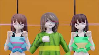 [mmd x undertale] build our machine【60 FPS】