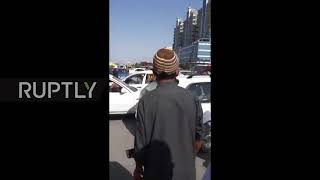 Afghanistan: Taliban fighters seen in Kabul streets