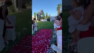 Entrada de la novia espectacular