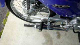 スーパーカブ110　キャプトンマフラー装着