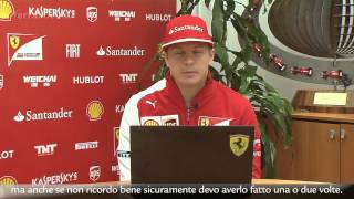 Ferrari F14 T: DESIGN: #Ask Kimi Raikkonen
