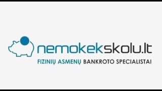 NemokekSkolu.lt - fizinių asmenų bankroto specialistai