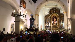 San Pantaleón 2015, Bérchules (Granada) - Encerrá dentro de la Iglesia
