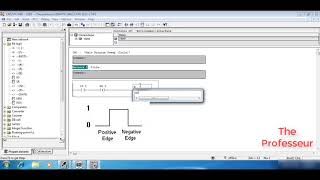 Positive Edge & Negative edge | single switch (on/off) plc شرح