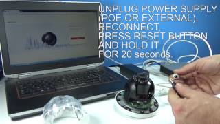 HIKVISION IP CAMERA RESET TO DEFAULT WITH BUTTON SWITCH