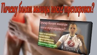 Почему болят мышцы после тренировки?