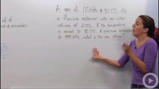 Combined Gas Law