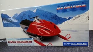 СНЕГОХОД на радиоуправлении ... ArtAttack SNOWMOBILE RC