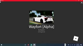 my crazy car collection(wayfort roblox episode #1)