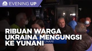 Ribuan Warga Ukraina Mengungsi ke Yunani